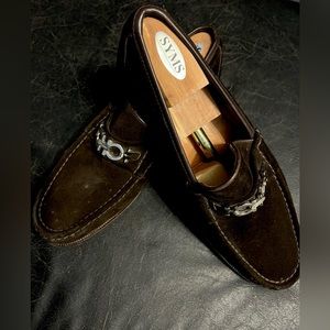 Vintage Salvatore Ferragamo Loafers size 11 1/2 EE wide